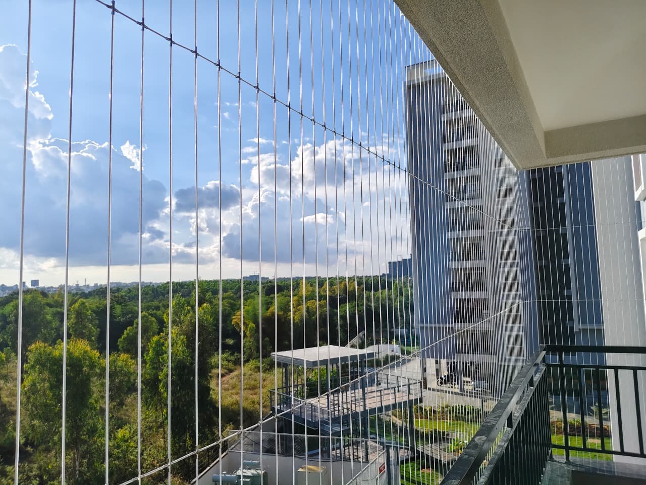 Invisible Grill Balcony